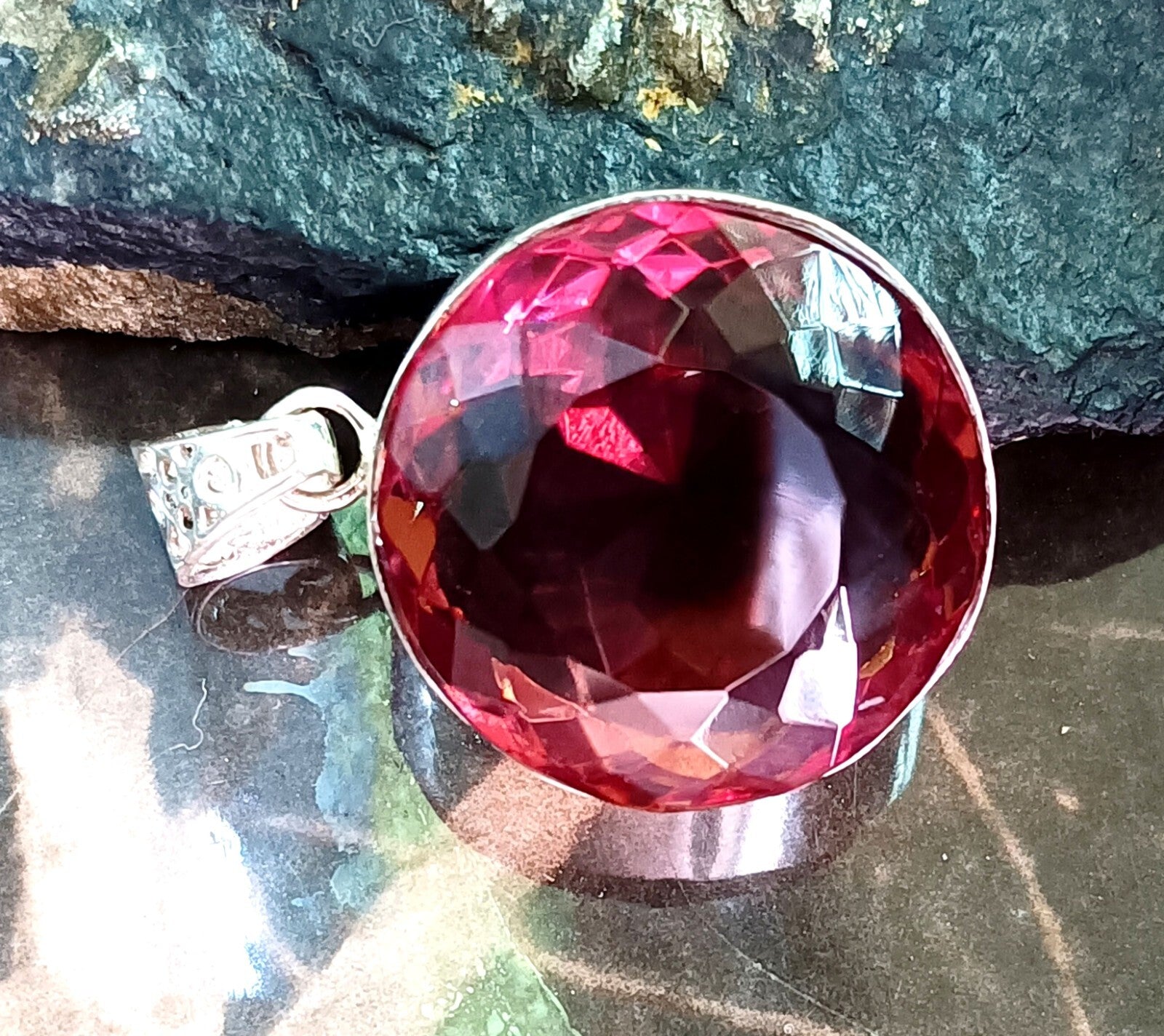 88.15 Ct Natural Zultanite 925 Silver Round Cut Pendant Loose Gems EGL Certified