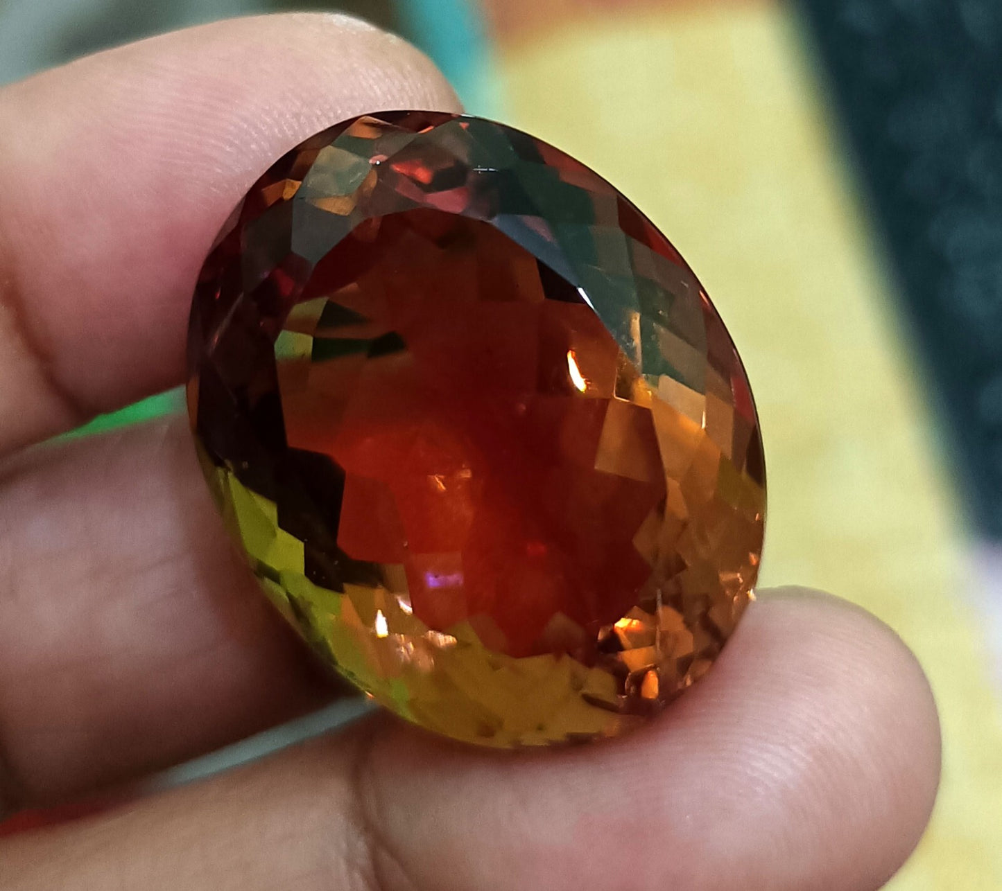 NATURAL Zultanite (7 Color-Change) Loose Certified GEMSTONE Oval Cut 66.10 Ct