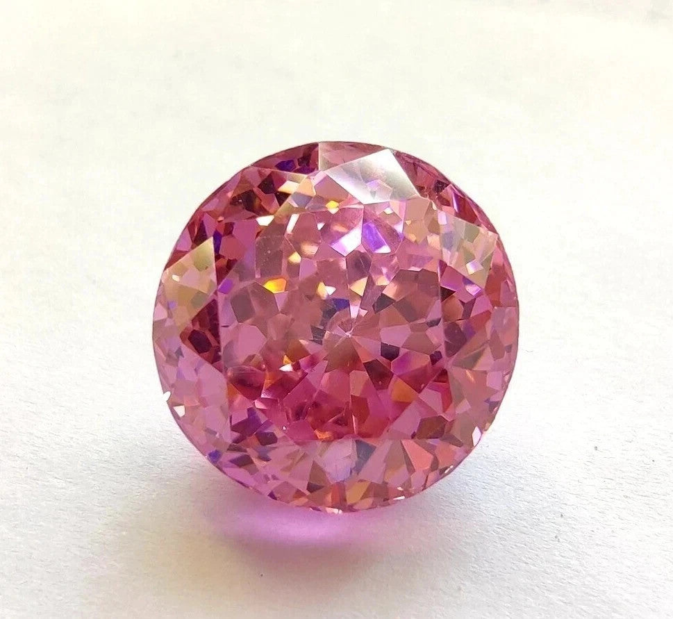 Cambodian Loose 68.5 Ct NATURAL Pink Zircon Certified CLASSIC A+ COLOR GEMSTONE