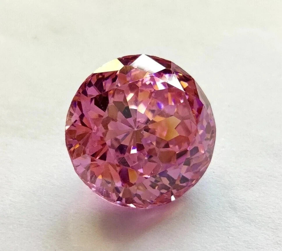 Cambodian Loose 68.5 Ct NATURAL Pink Zircon Certified CLASSIC A+ COLOR GEMSTONE