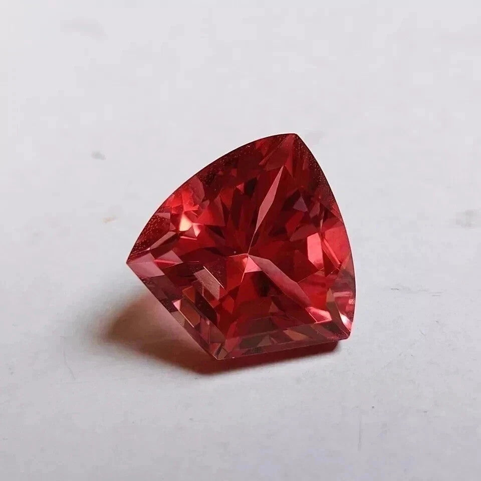 10 Ct+ Natural Ceylon Padparadscha Sapphire Fancy Cut Certified Loose Gemstone
