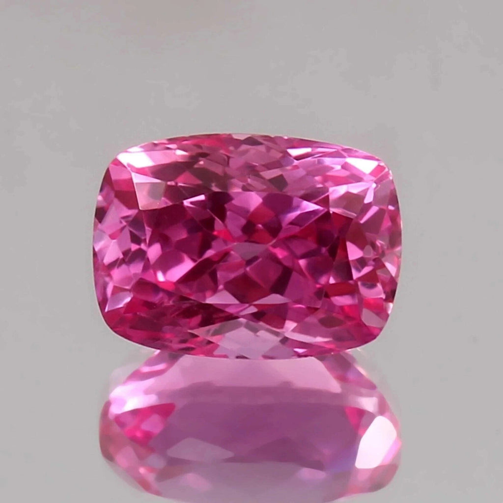 AAA Unheated 10 Ct Natural Flawless Pink Ceylon Sapphire Loose Cushion Gemstone