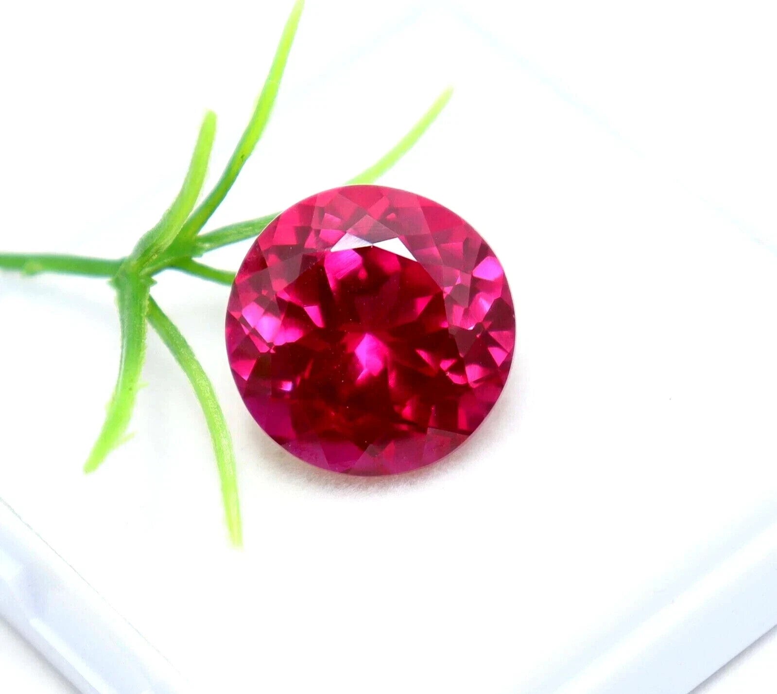5.60 Ct Natural Pink Sapphire Faceted Round Cut Certified Rare Loose Gemstone