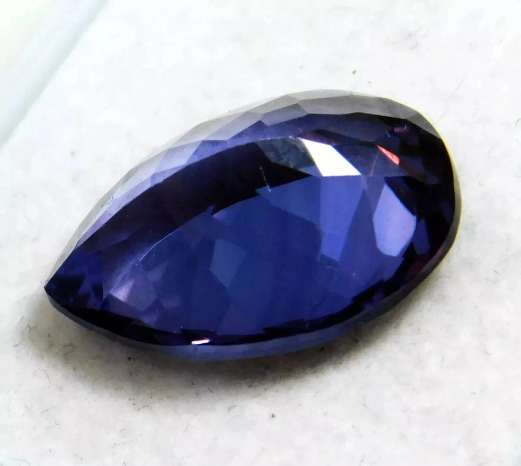 Alexandrite Color Change Natural 10-12 Ct Pear Cut EGL Certified Loose Gemstone