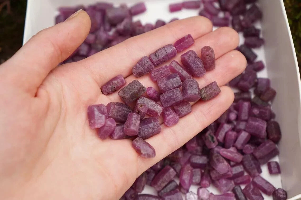 100.00% Natural Mozambique Red Ruby Facet Grade Gemstone Rough Lot AAA+ 300 Ct