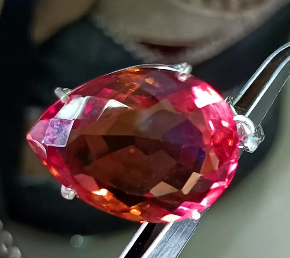 Certified 80.5 Ct Natural Zultanite 7 Color Pendant 925 Silver Loose Gemstone