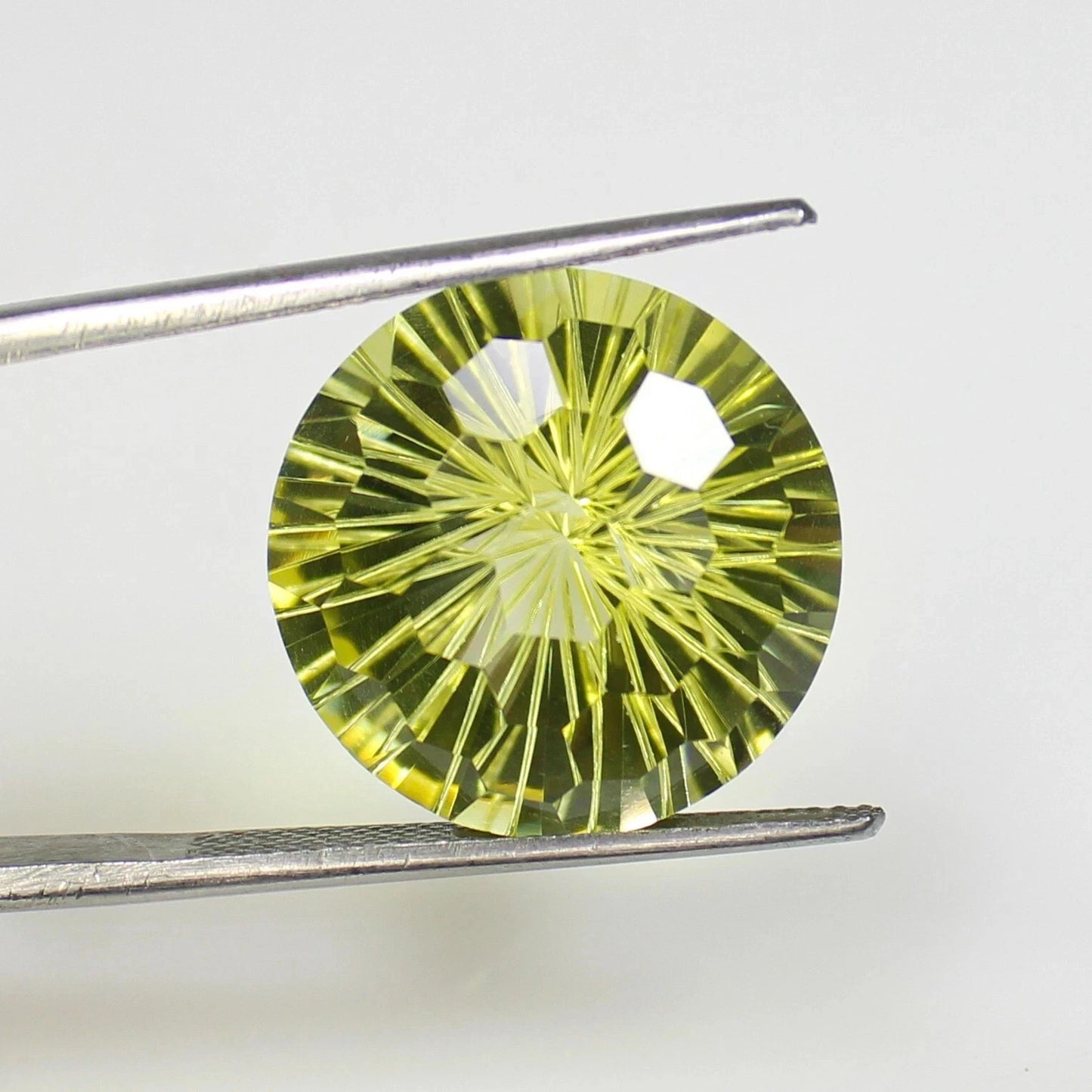 Natural Faceted AA+ Yellow Lemon Topaz In Football Cut 29.45 Carats 18x11mm Size