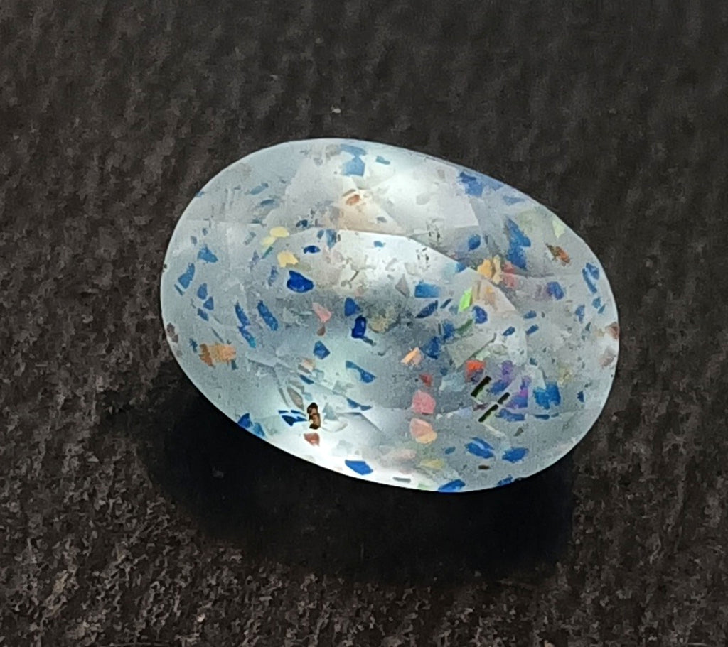 12.80Ct Lepidocrocite Bloodshot Oval Natural Super Seven Cacoxenite Jewlery Gems