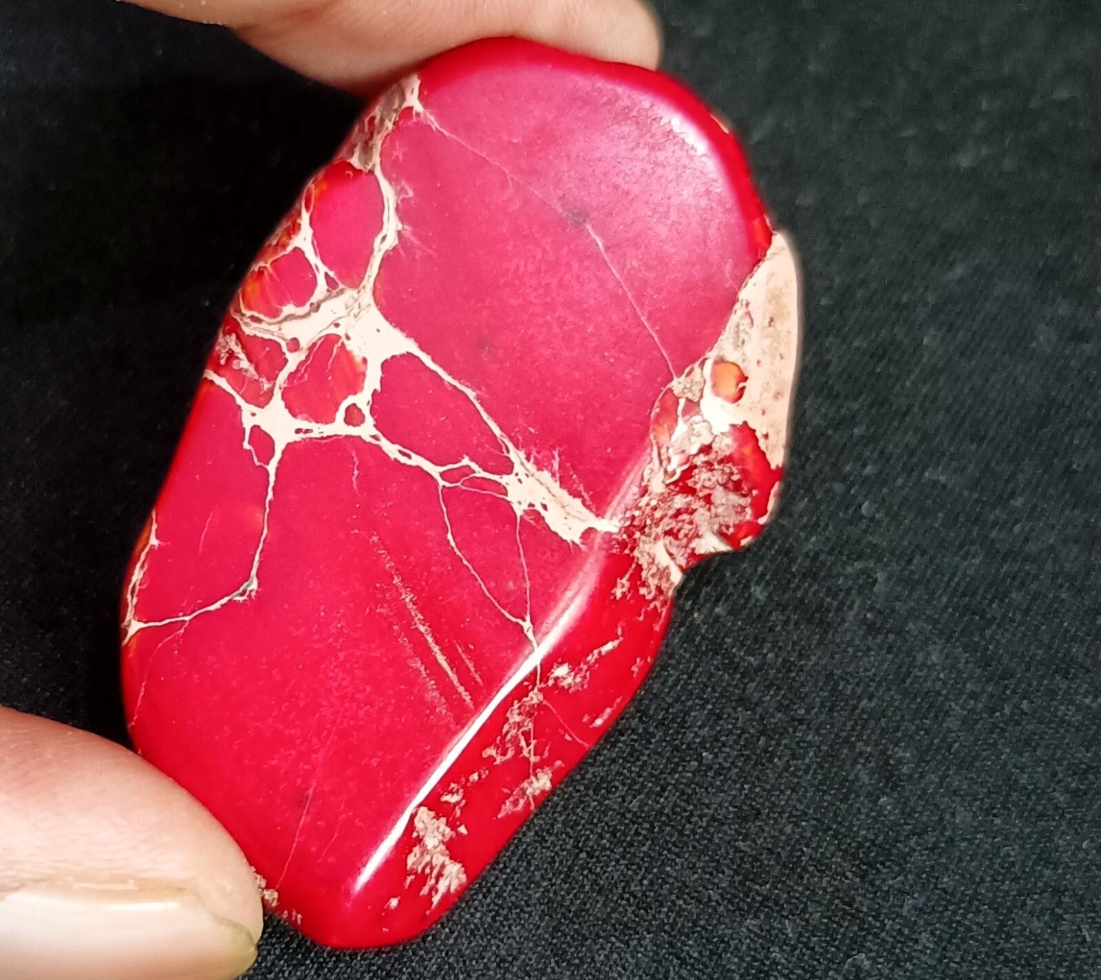 82.70 Ct Natural Arizona Superior Red Turquoise Slab Rough Certified Gemstone