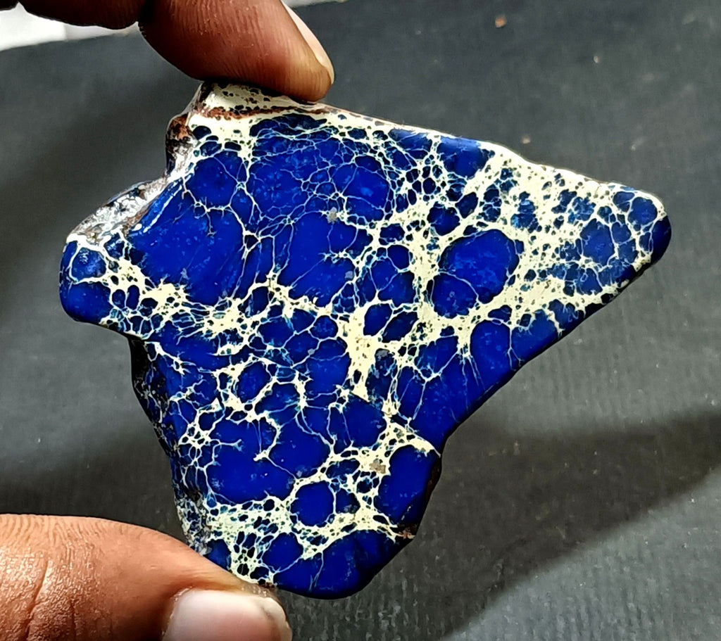 172.30 Ct Natural Arizona Superior Blue Turquoise Slab Rough Certified Gemstone