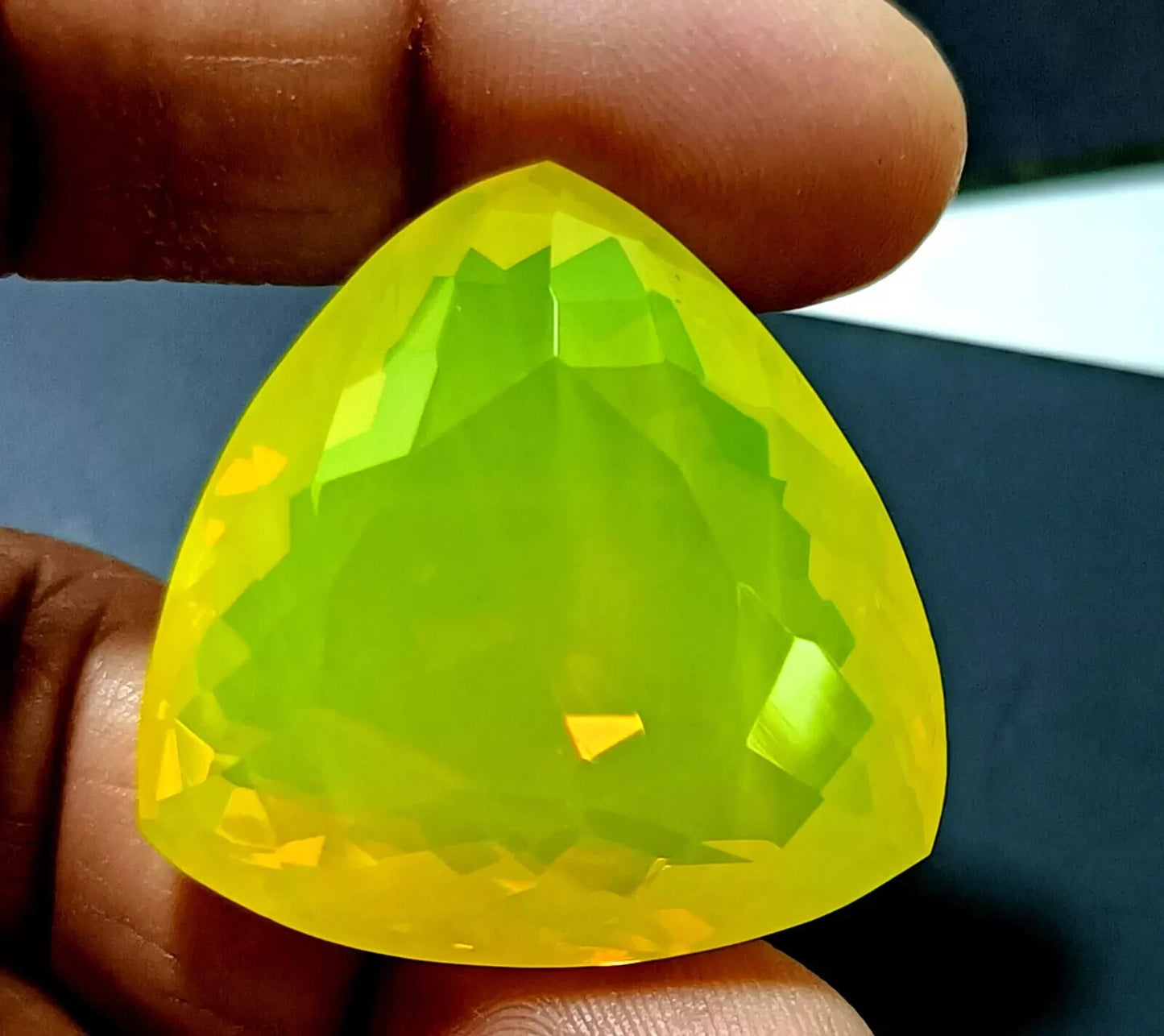 Natural YELLOW Opal 101.25 Ct Welo Australian EGL Certified LOOSE Gemstone