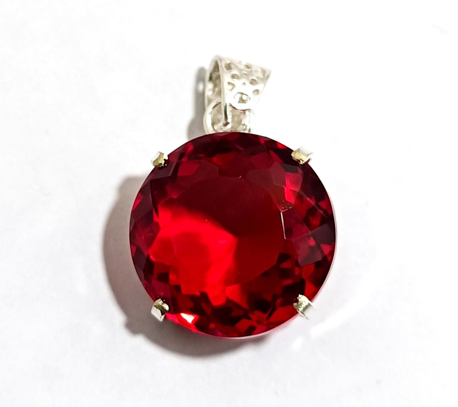 Certified Natural 59.65 Ct Brazilian Round Cut Topaz Pendant Loose Gemstone