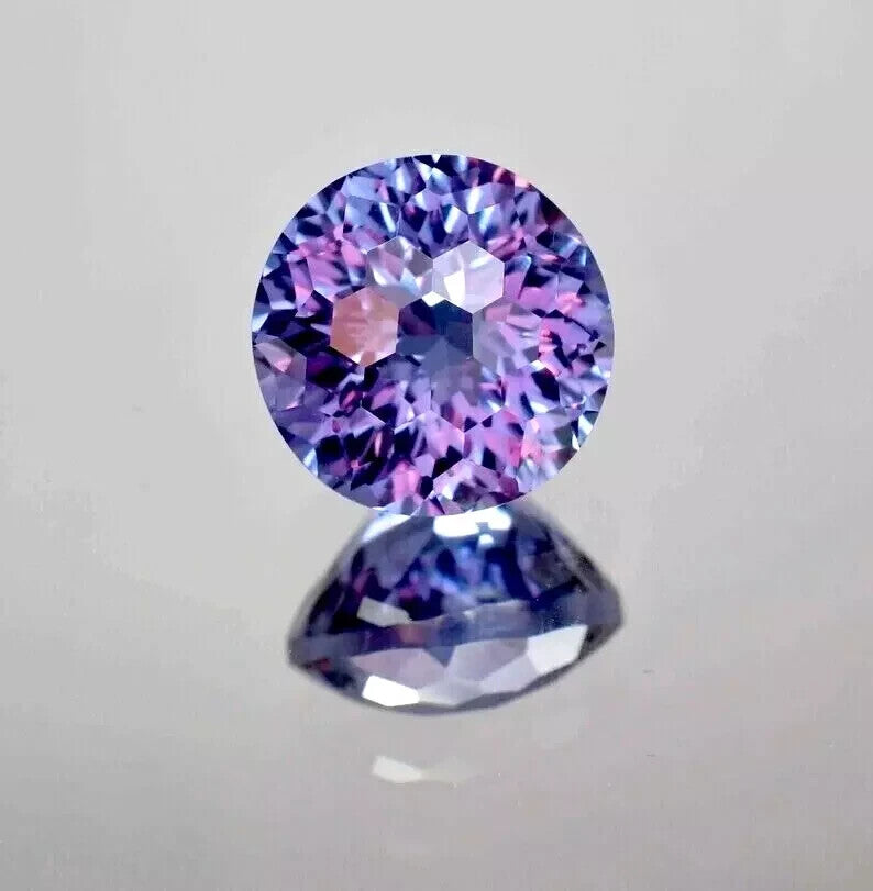 20.70 CT Certified Color Changing Natural Alexandrite Loose Gemstone Round Cut