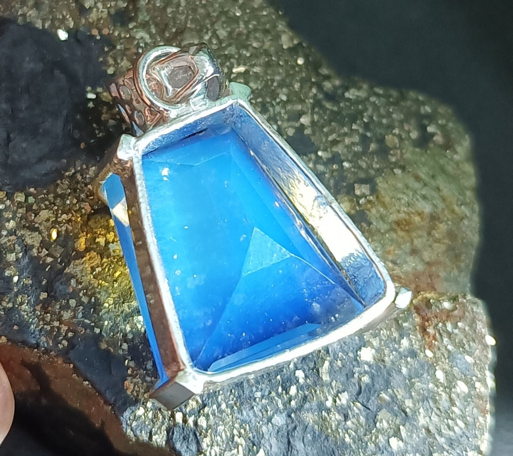 EGL Certified 37.70 Ct Natural Opal 925 Solid Silver Pendant Loose Gemstone