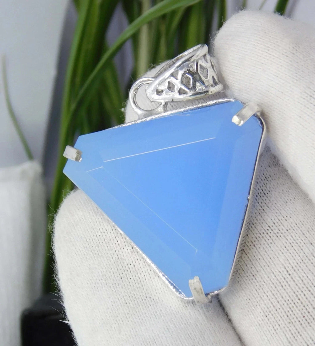 EGL Certified 61.50 Ct Natural Opal 925 Solid Silver Pendant Loose Gemstone