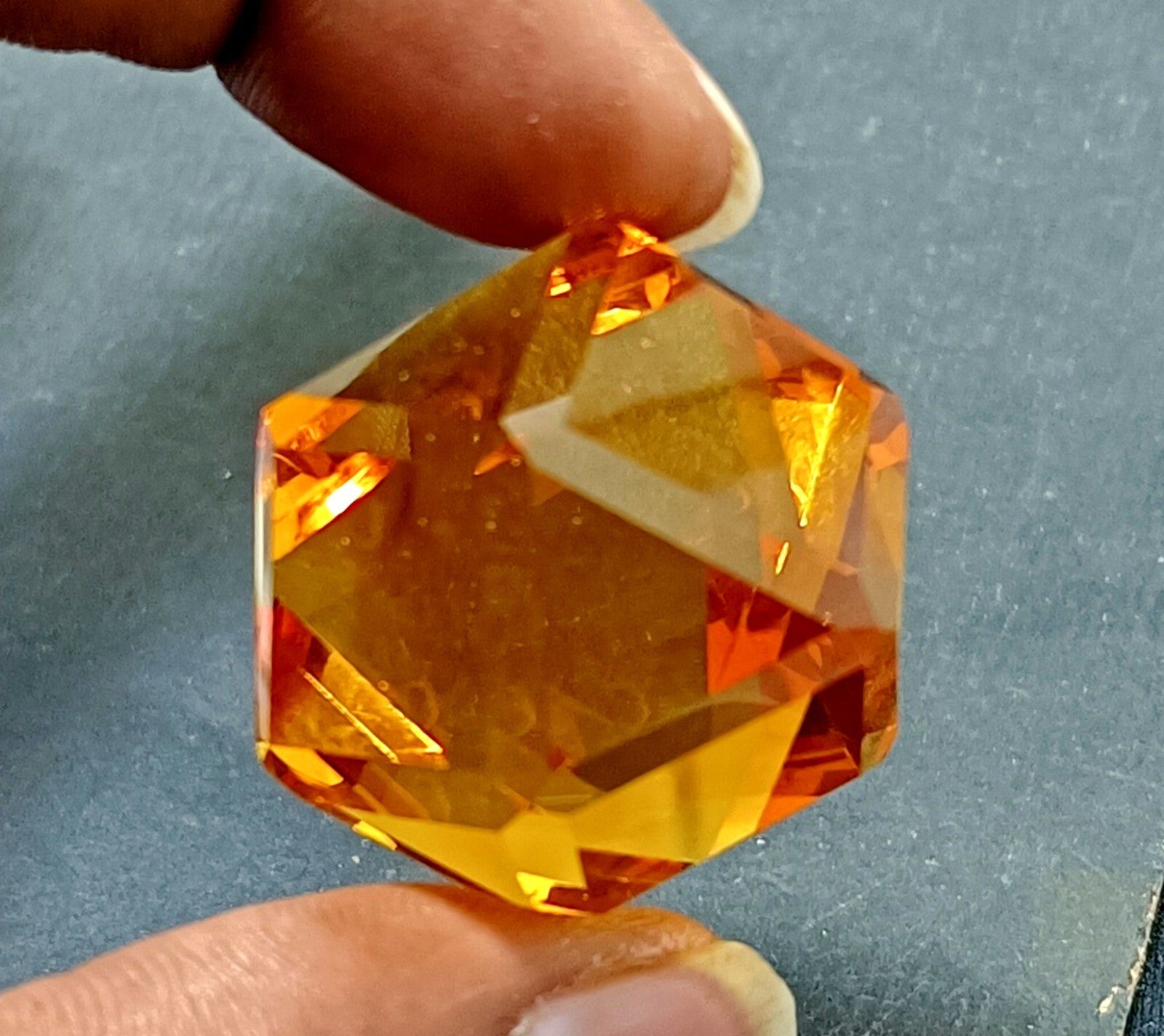 EGL Certified Natural 149.15 Ct Brazilian Yellow Topaz Fancy Cut Loose Gemstone