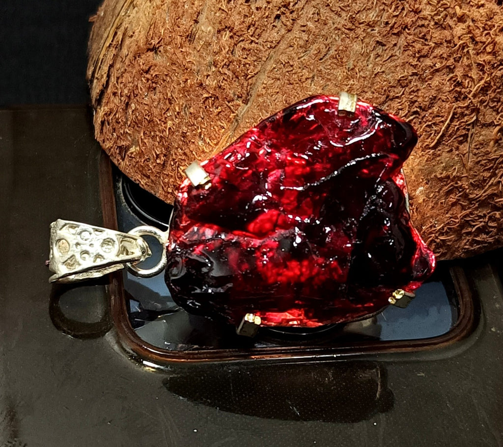 EGL Certified 78.65 Ct Natural PAINITE 925 Solid Silver Pendant LOOSE Gemstone