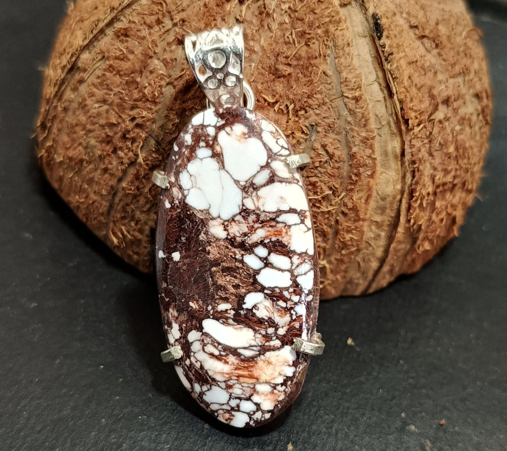 "Natural Turquoise Pendant Necklace – Sterling Silver Charm for Women" 58.35 Ct