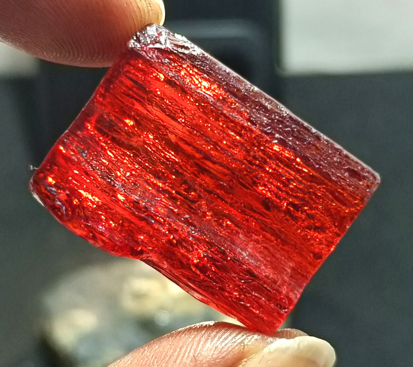 Quality GEMSTONE 182.20 Ct NATURAL Cambodian Zircon Rough Loose EGL Certified