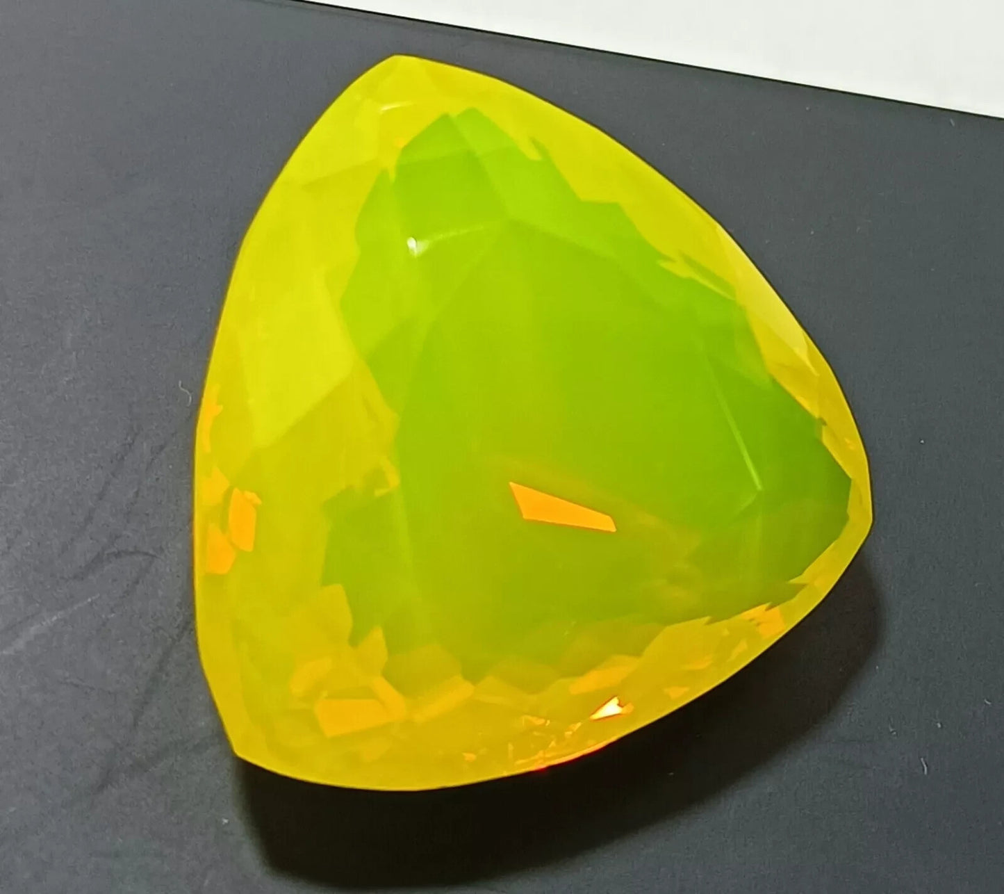 Natural YELLOW Opal 101.25 Ct Welo Australian EGL Certified LOOSE Gemstone