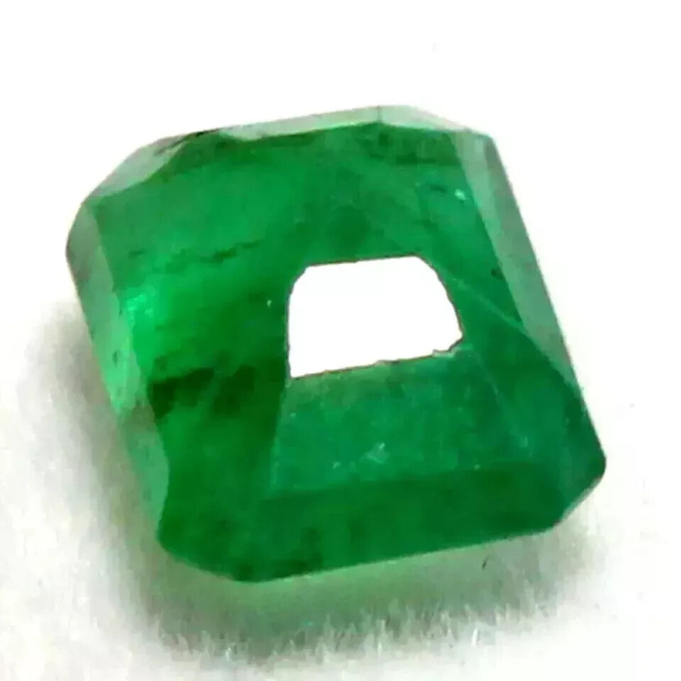 Natural Colombian Green Emerald 18.00 Ct Emerald Cut Loose Gemstone CERTIFIED