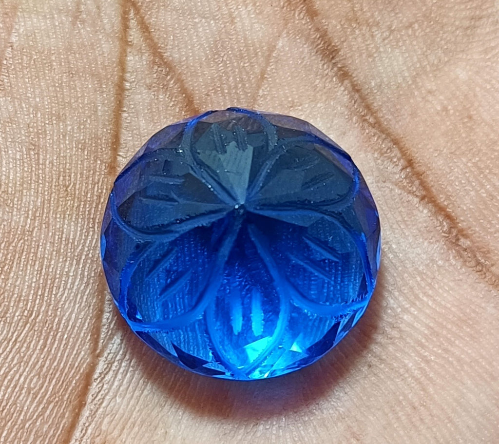 41.40 Ct Round Fine Cut EGL Certified Brazilian Round Color Topaz Loose Gemstone