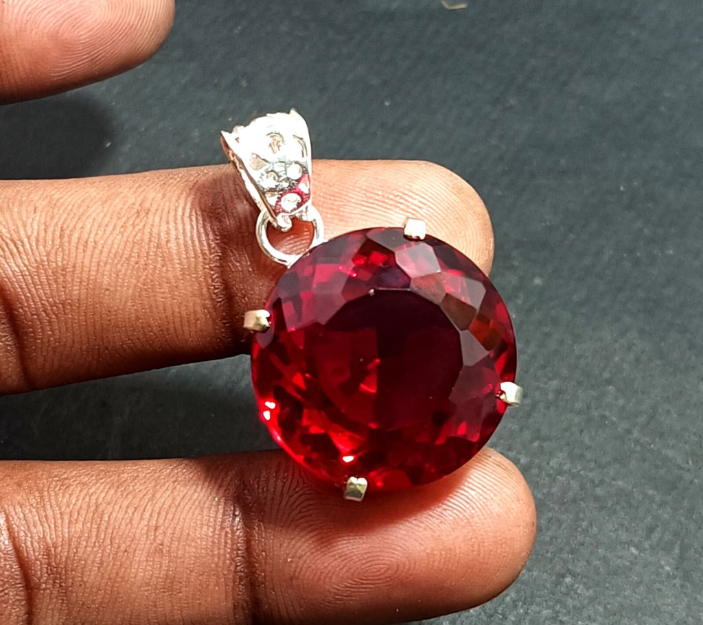 Certified Natural 59.65 Ct Brazilian Round Cut Topaz Pendant Loose Gemstone