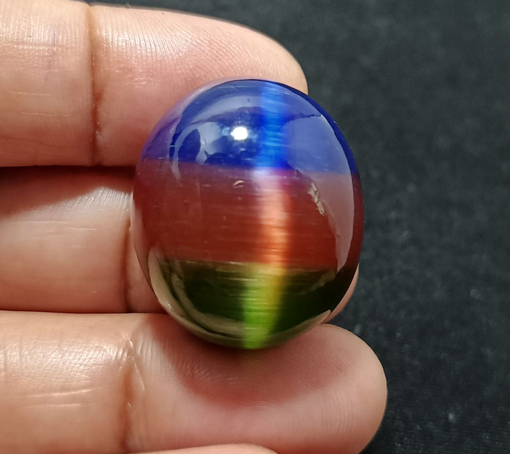 79.00 Ct Natural Multi Cabochon Loose Chrysoberyl(Cats Eye) Certified Gemstone