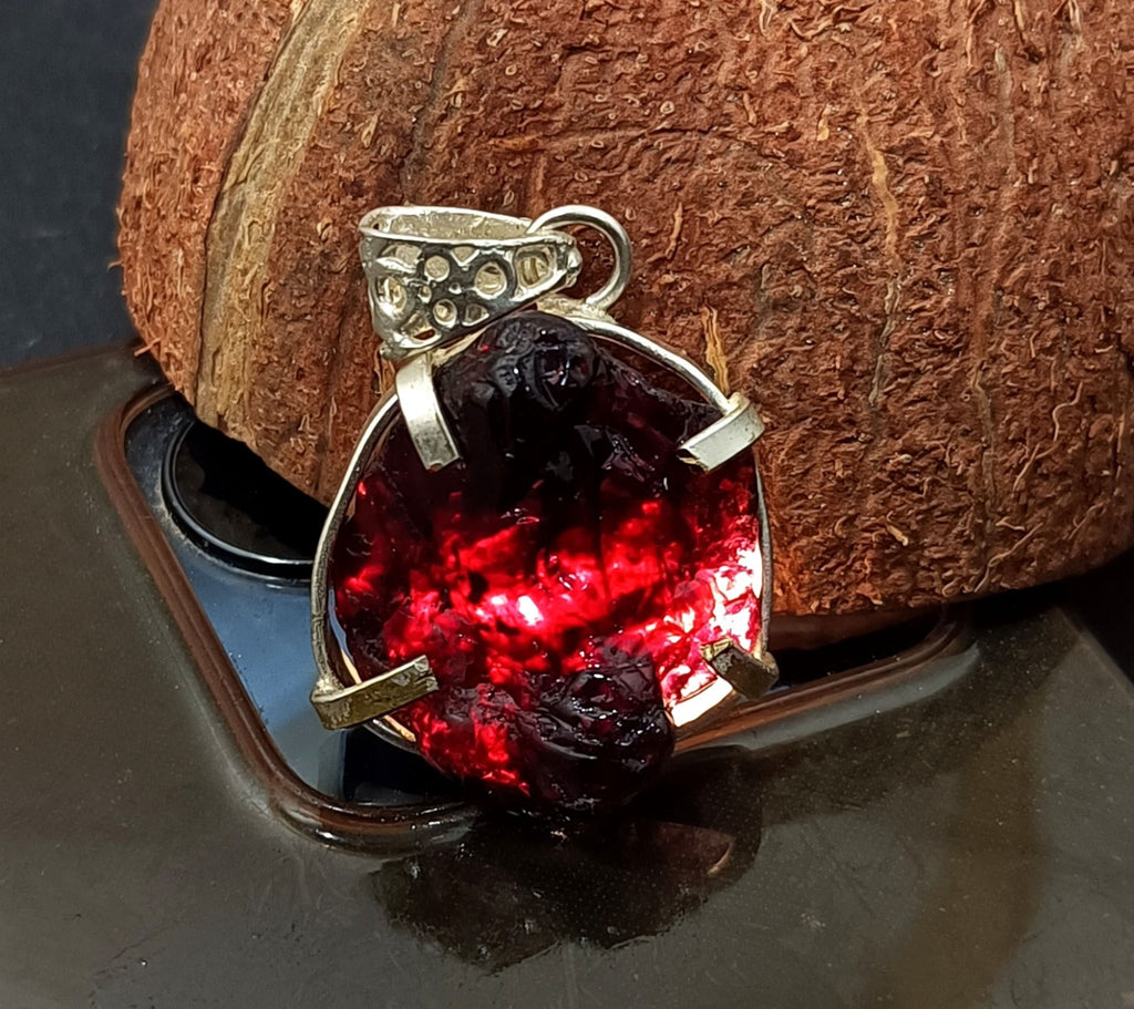 EGL Certified 64.65 Ct Natural PAINITE 925 Solid Silver Pendant LOOSE Gemstone