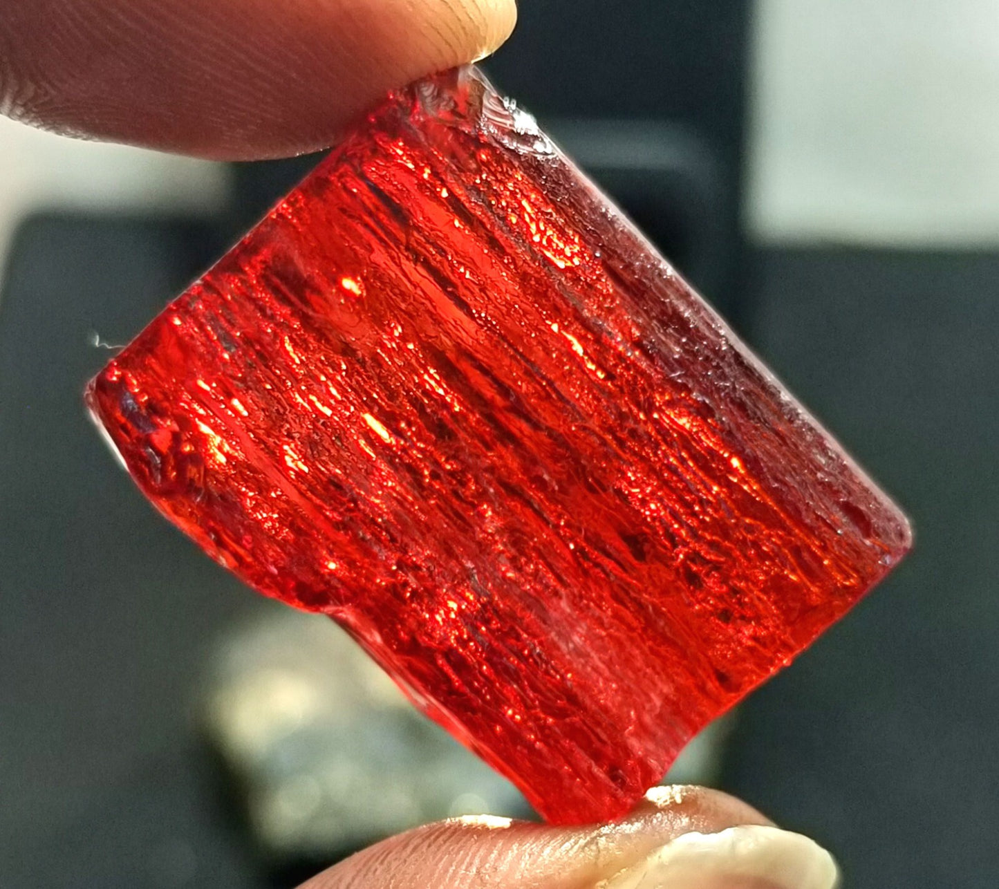 Quality GEMSTONE 182.20 Ct NATURAL Cambodian Zircon Rough Loose EGL Certified