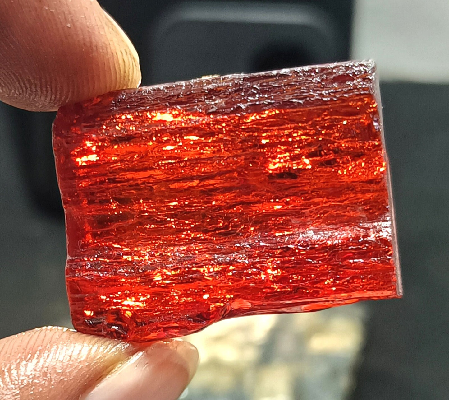 Quality GEMSTONE 182.20 Ct NATURAL Cambodian Zircon Rough Loose EGL Certified