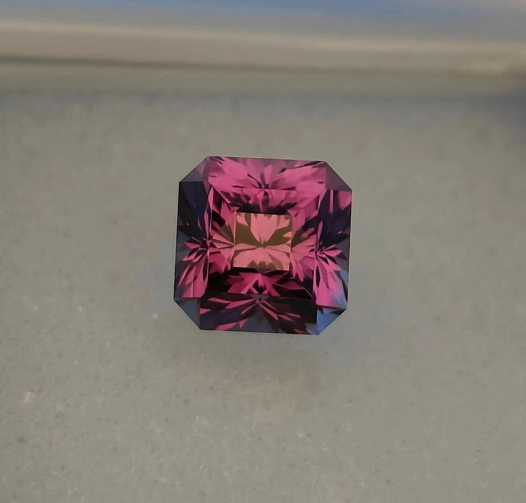 8.45 CT Certified Color Changing Natural Alexandrite Loose Gemstone Asscher Cut