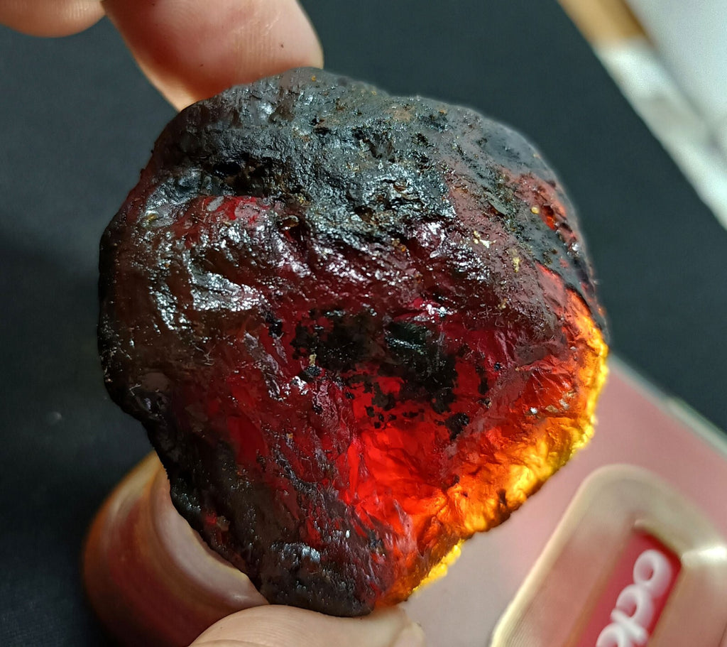 147.40 Ct Natural Honey Baltic Amber Untreated Specimen Certified Rough Gemstone