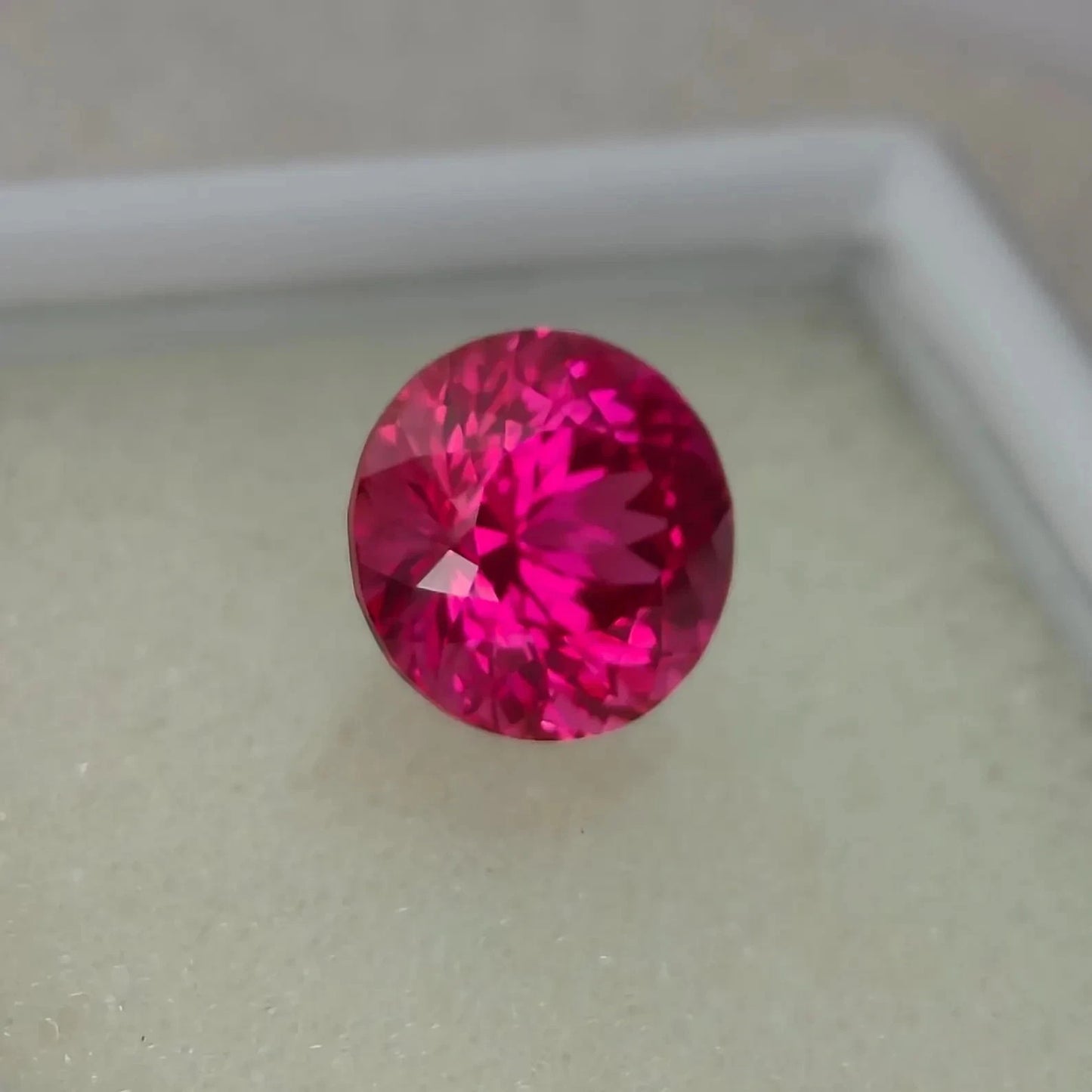 Precision Cut -5.50 Ct Natural Flawless Round Pink Sapphire Loose A+ Gemstone