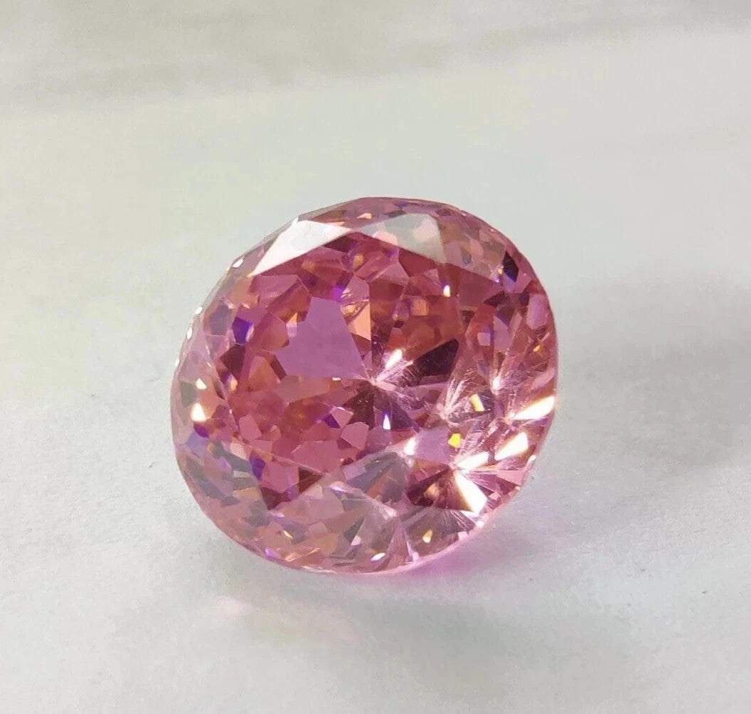 Cambodian Loose 68.5 Ct NATURAL Pink Zircon Certified CLASSIC A+ COLOR GEMSTONE
