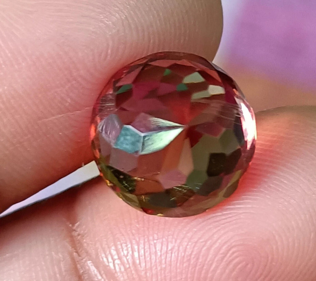 A+ NATURAL Zultanite Bi-Color Change Round Cut Loose CERTIFIED GEMSTONE 4.00 Ct