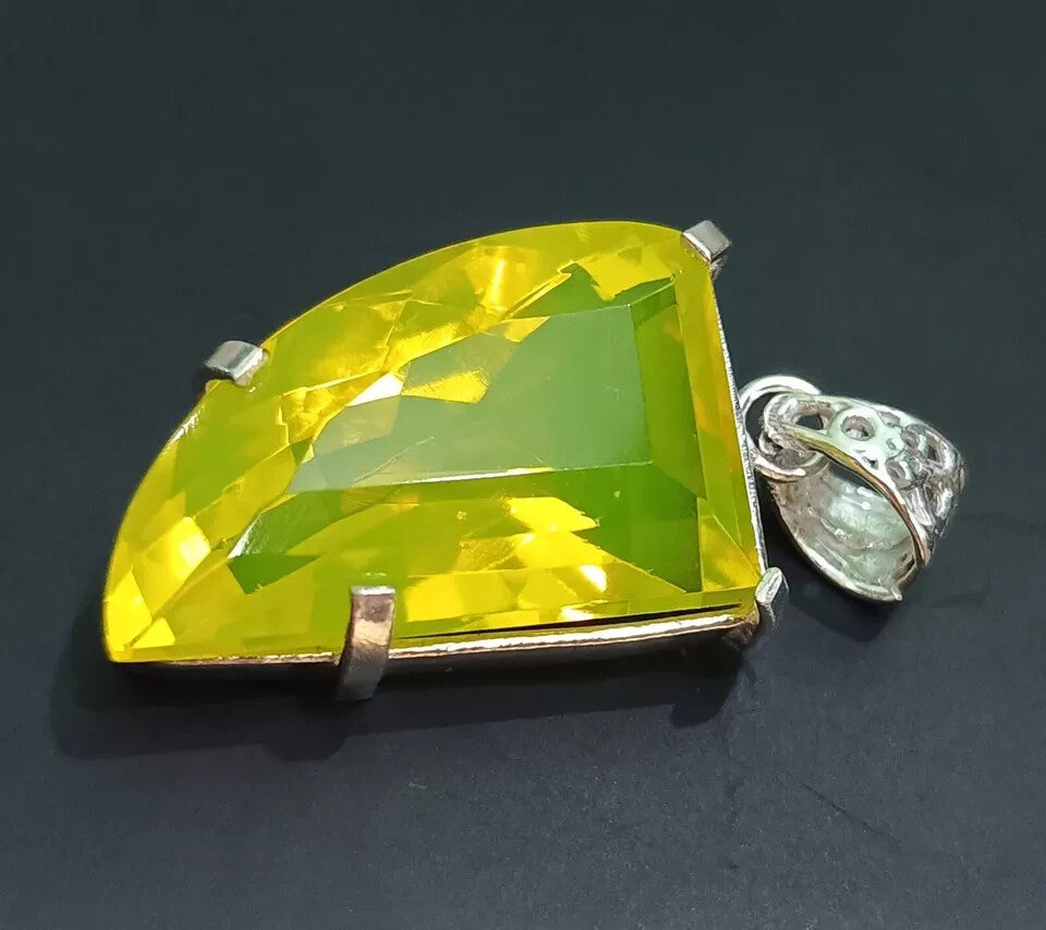 EGL Certified 69.15 Ct Natural Opal 925 Solid Silver Pendant Loose Gemstone