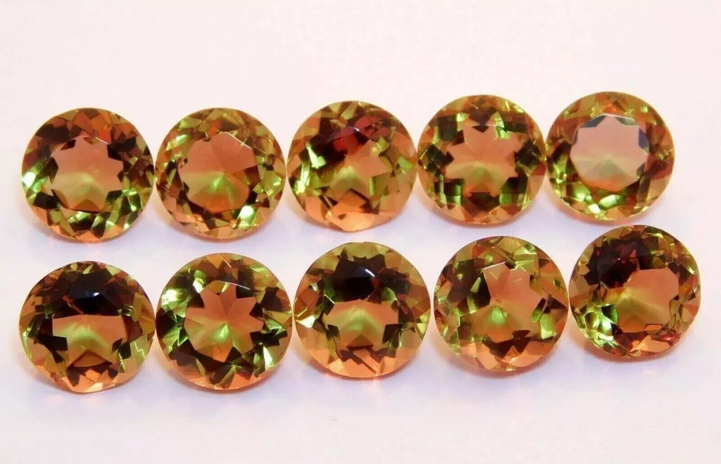 100 Ct Natural Zultanite Color Changing Turkish Loose Gemstone Lot 09 Pcs