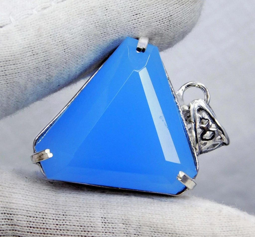 EGL Certified 61.50 Ct Natural Opal 925 Solid Silver Pendant Loose Gemstone