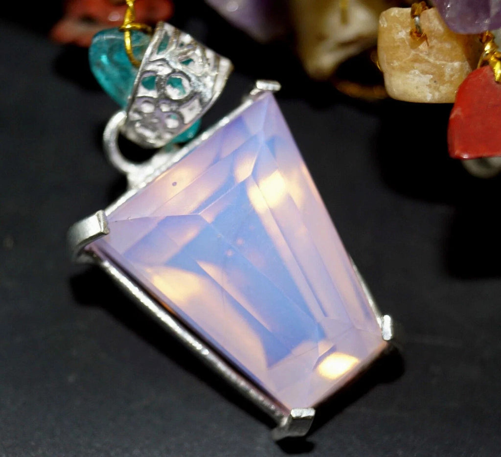 Certified 56.65 Ct Natural Opal Fancy 925 Solid Silver Pendant Loose Gemstone