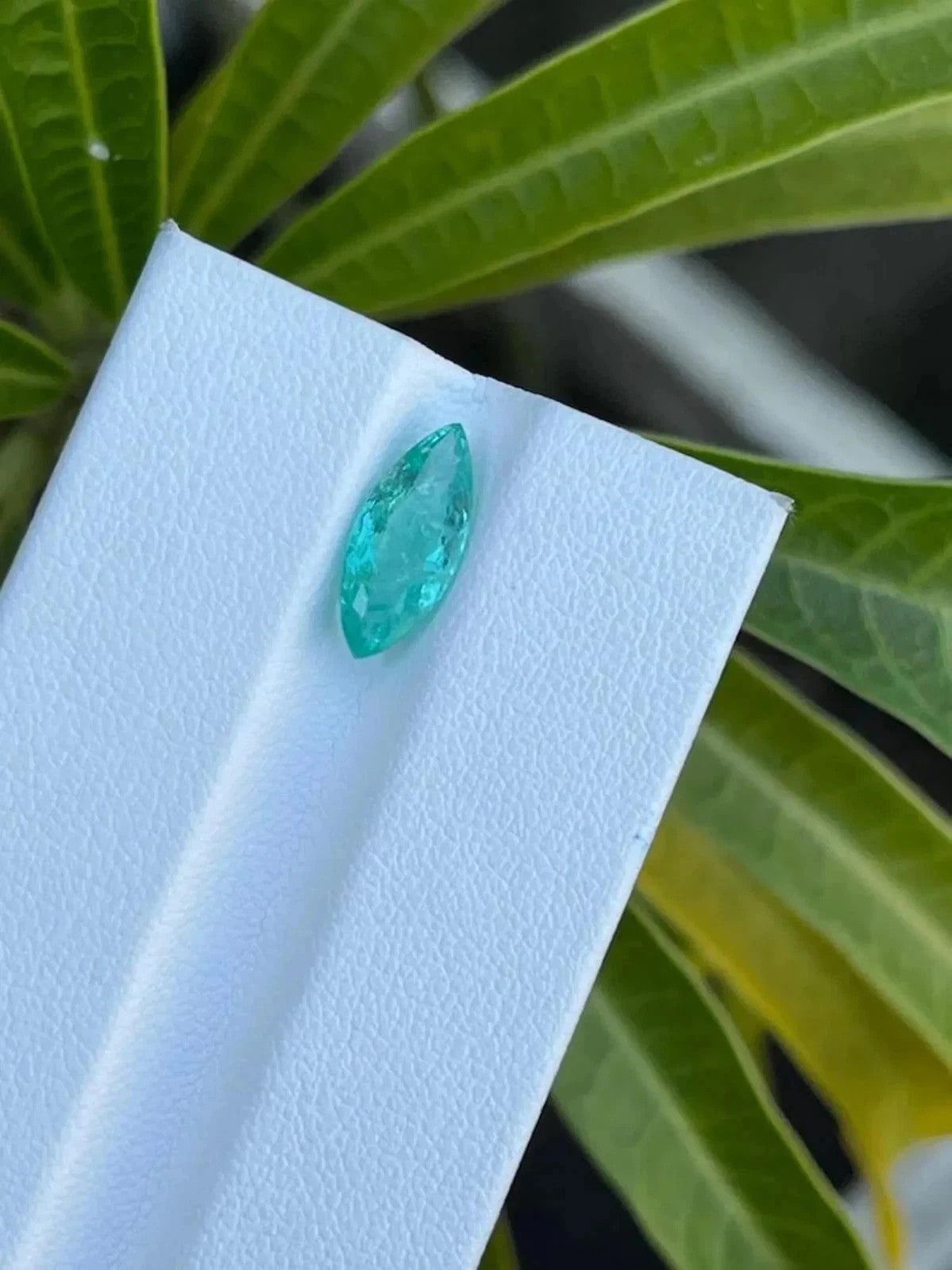 10.25 Ct+ Certified Natural Paraiba Tourmaline Neon Blue Marquise Loose Gemstone