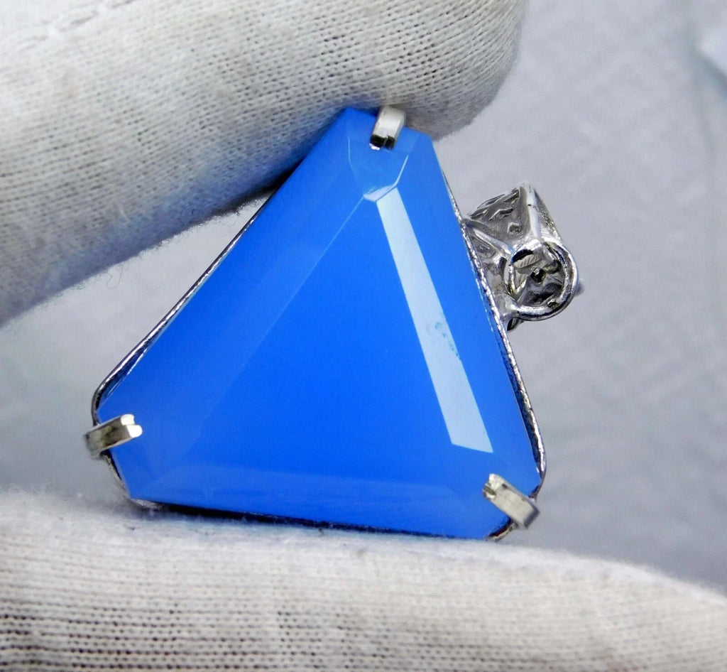 EGL Certified 61.50 Ct Natural Opal 925 Solid Silver Pendant Loose Gemstone