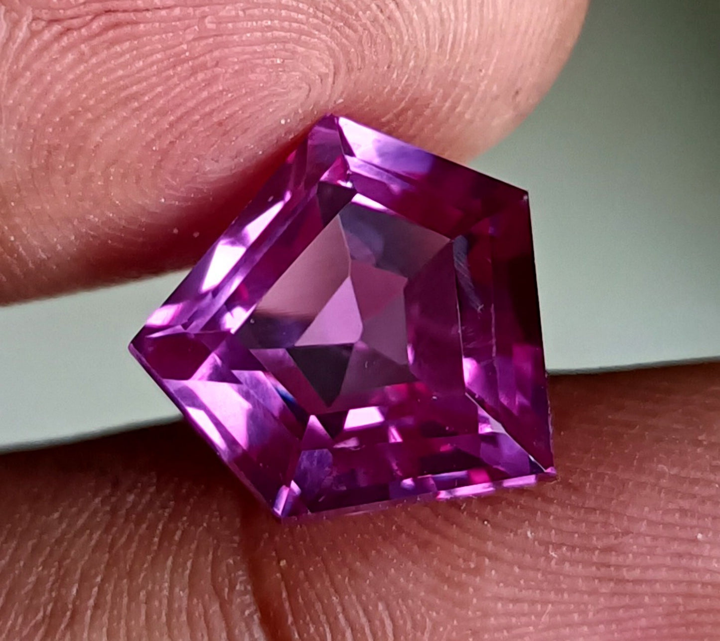 12.00 CT Certified Color Changing Natural Alexandrite Loose Gemstone Fancy Cut