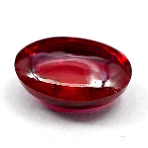 13.75 Ct Natural GIE Certified Red Ruby loose Gemstone Cabochon Cut Mozambique