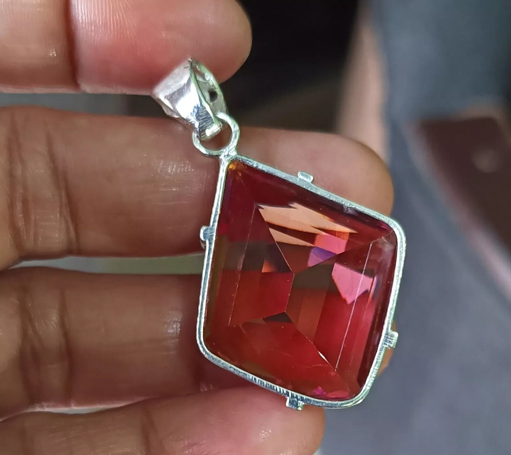 EGL Certified 69.70 Ct FANCY Natural Zultanite 925 Silver Pendant Loose Gemstone