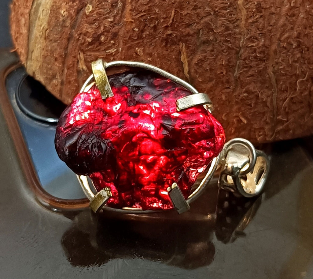 EGL Certified 64.65 Ct Natural PAINITE 925 Solid Silver Pendant LOOSE Gemstone