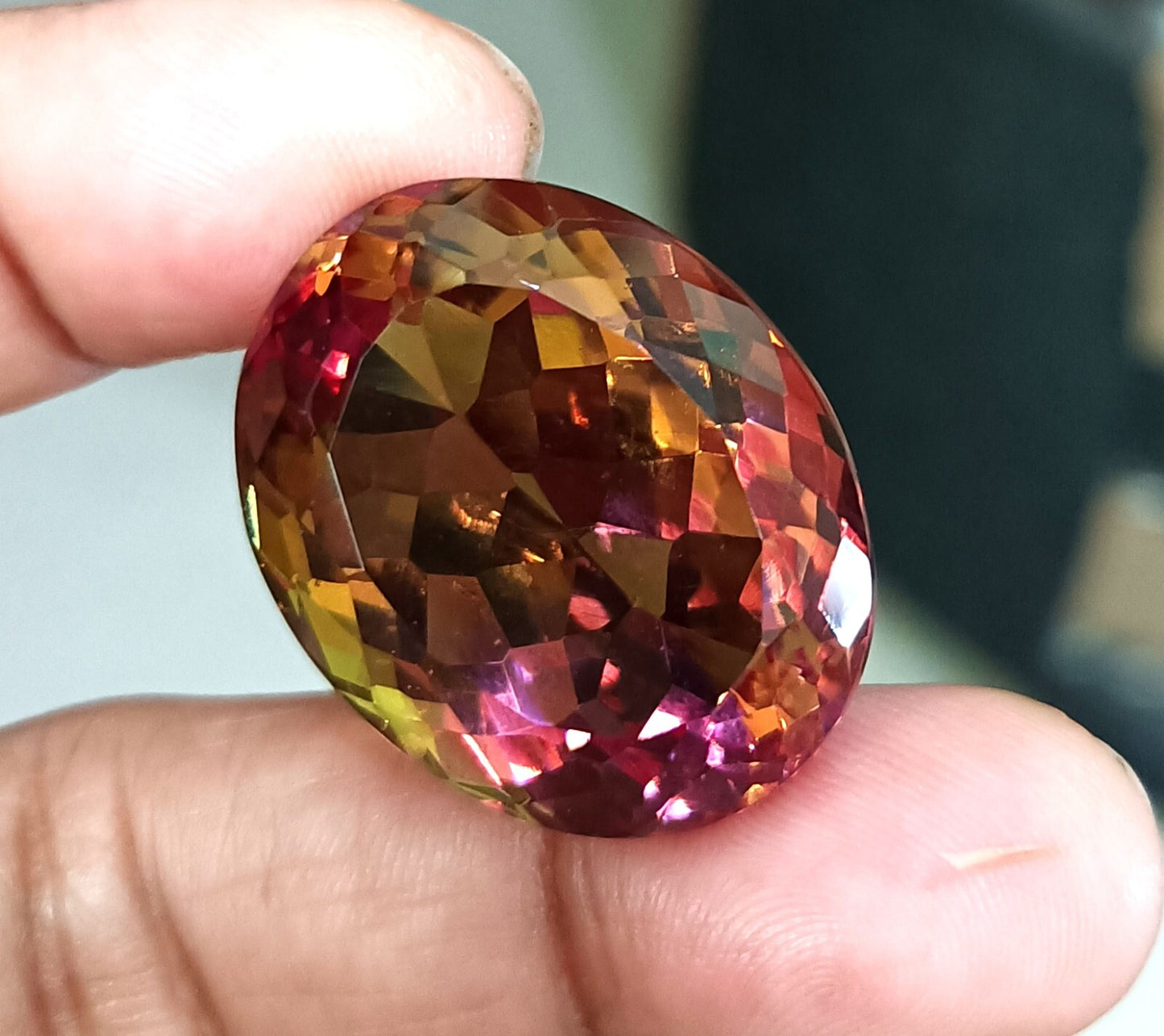 NATURAL Zultanite (7 Color-Change) Loose Certified GEMSTONE Oval Cut 66.10 Ct