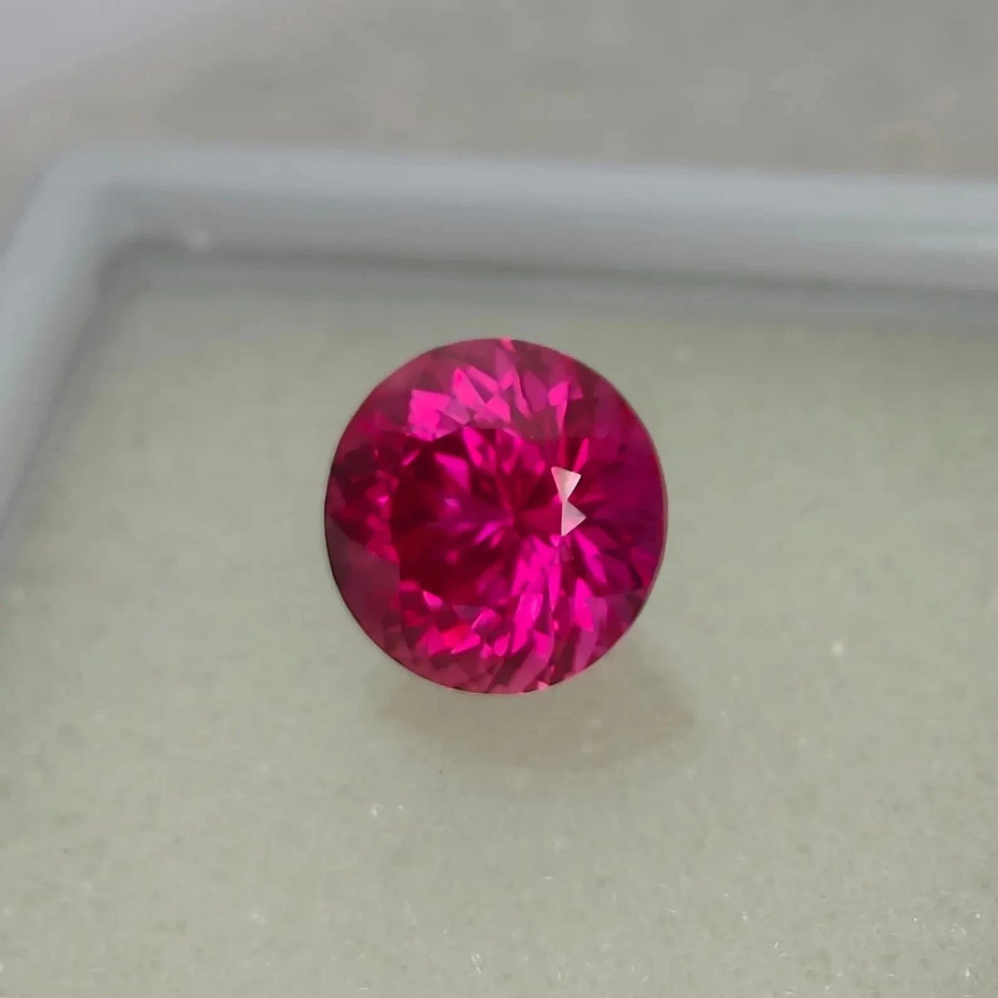 Precision Cut -5.50 Ct Natural Flawless Round Pink Sapphire Loose A+ Gemstone