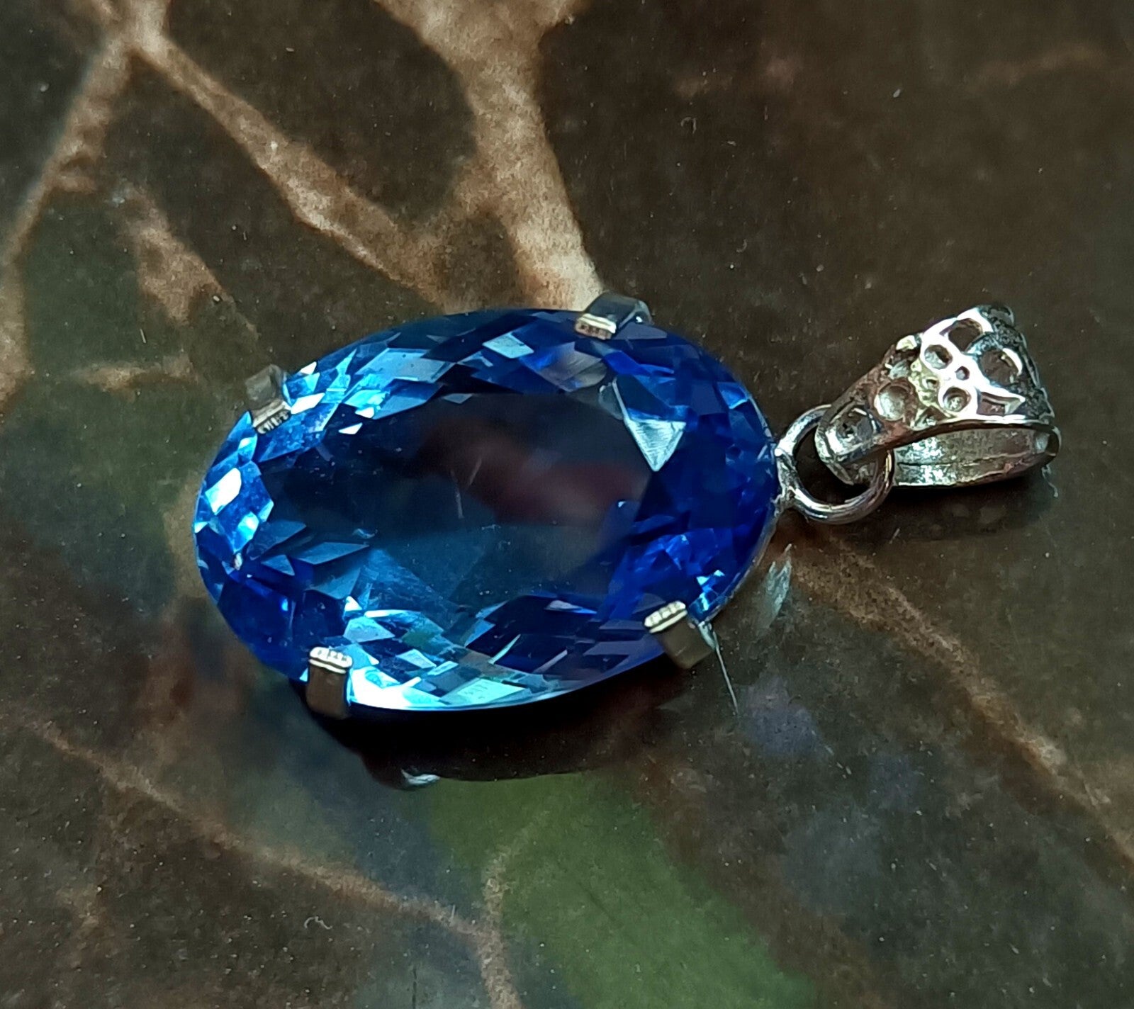 Certified Natural 54.65 Ct Brazilian Round Cut Topaz Pendant Loose Gemstone