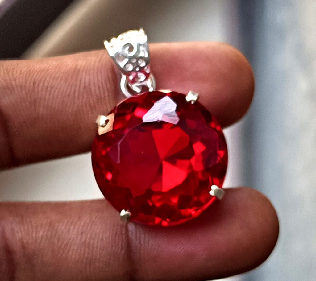 Certified Natural 59.65 Ct Brazilian Round Cut Topaz Pendant Loose Gemstone